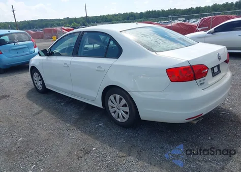 2014 Volkswagen Jetta 2.0L S из США, поврежденный, VIN 3VW2K7AJ0EM328636